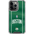 NBA Boston Celtics Jersey iPhone 14 Pro Clear Case